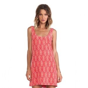 Joie Silk Printed Sleeveless Shift Dress- Sm